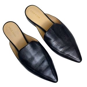 Cole Haan Piper Mule Black Flats 8